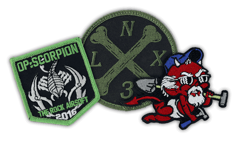 custom airsoft patches