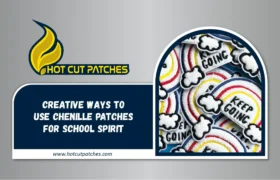 Chenille Patches for School Spirit