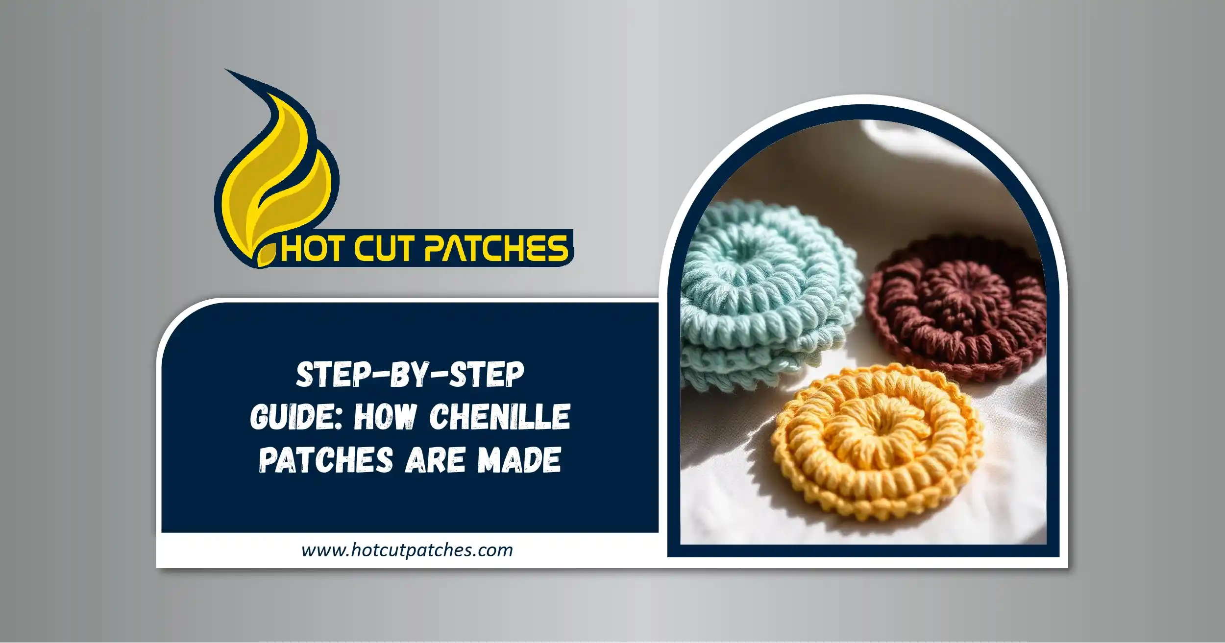 chenille patches making